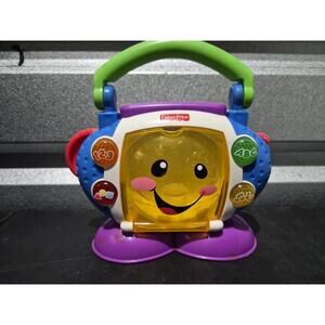 Fisher Price Laugh and Learn Sing With Me CD Player Music 2008 No Disks Works